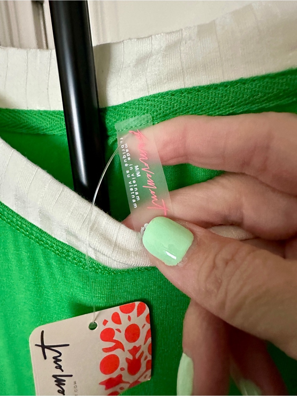 FP Movement by Free People Green Court Sport combo Sport Dress with White Panels - Picture 3 of 11